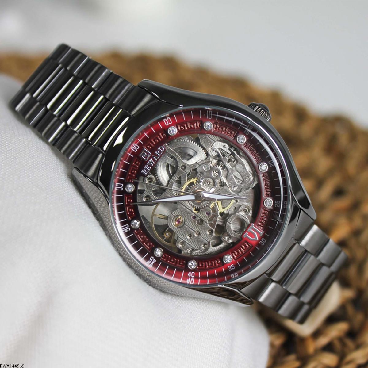 Reward RWA144565 45 mm Çelik Kordon Analog Erkek Kol Saati
