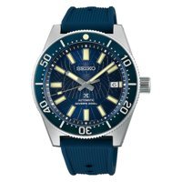 Seiko SLA065J Takvimli 41.3 mm Lacivert Silikon Kordon Analog Erkek Kol Saati