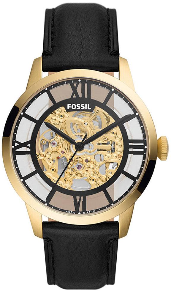 Fossil FME3210 44 mm Siyah Deri Kordon Analog Erkek Kol Saati
