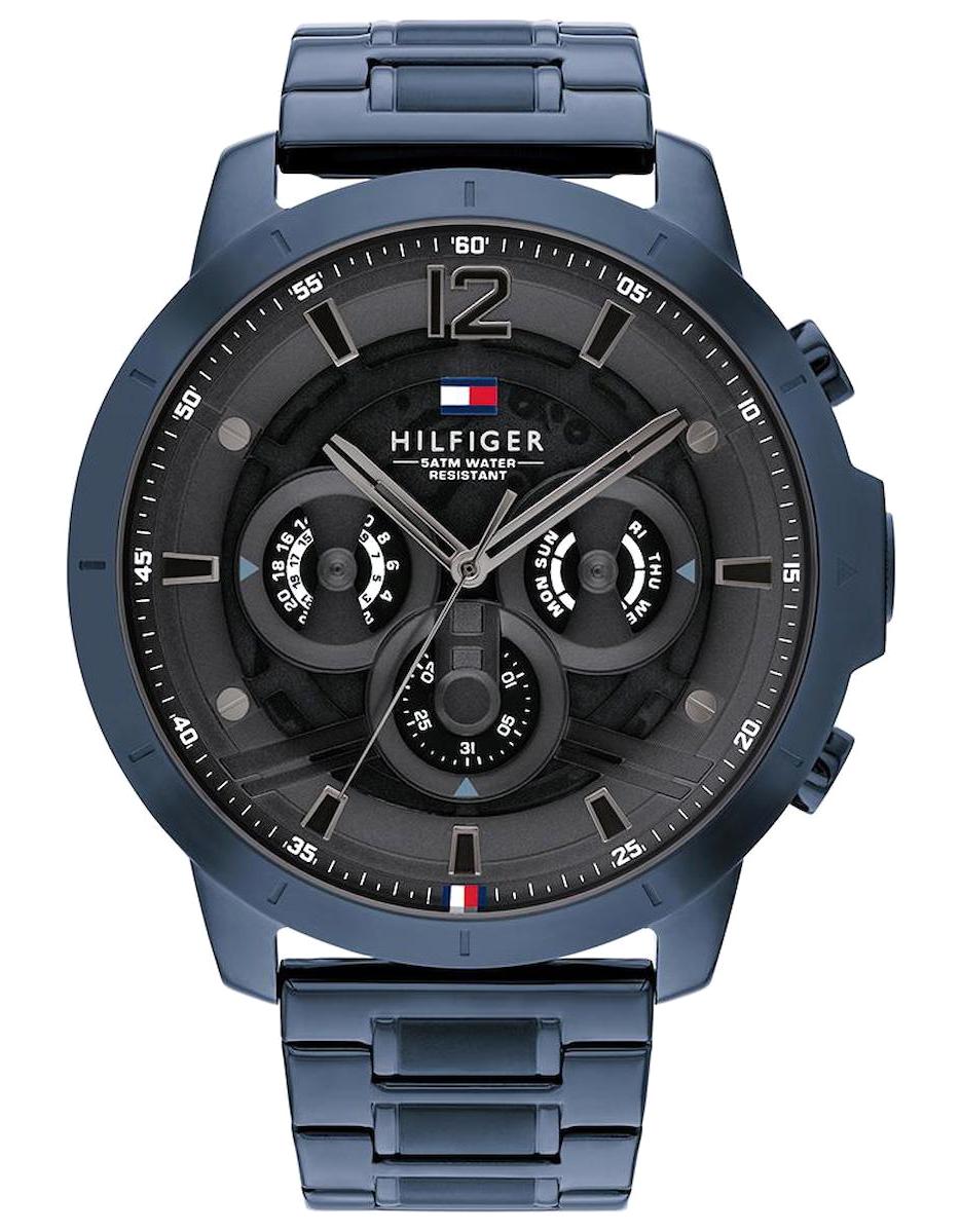 Tommy Hilfiger TH1710493 44 mm Lacivert Çelik Kordon Analog Erkek Kol Saati