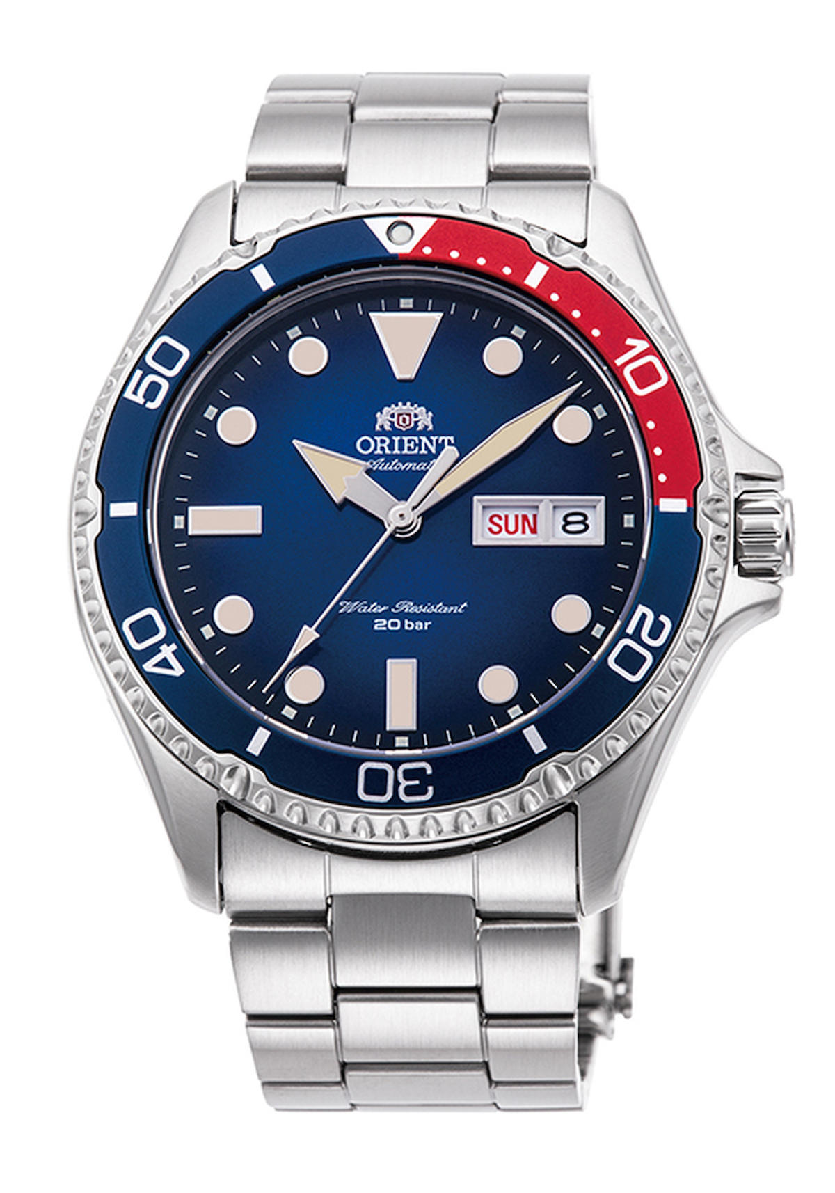 Orient RA-AA0812L19B Takvimli 42 mm Çelik Kordon Analog Erkek Kol Saati