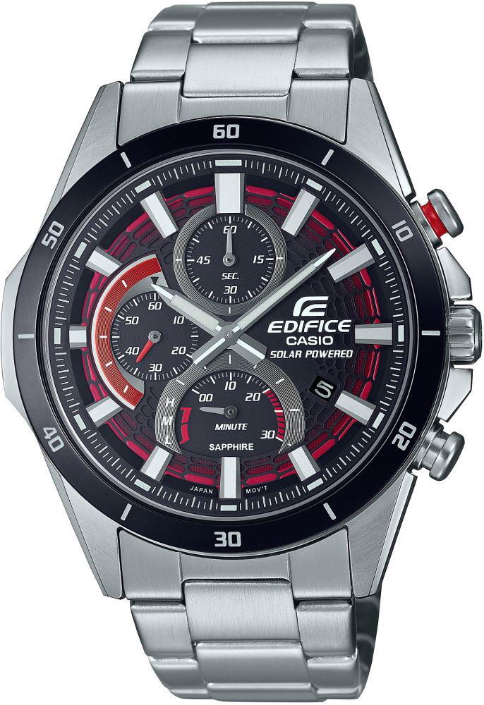Casio EFS-S610DB-1AVUDF Takvimli Çelik Kordon Analog Kol Saati