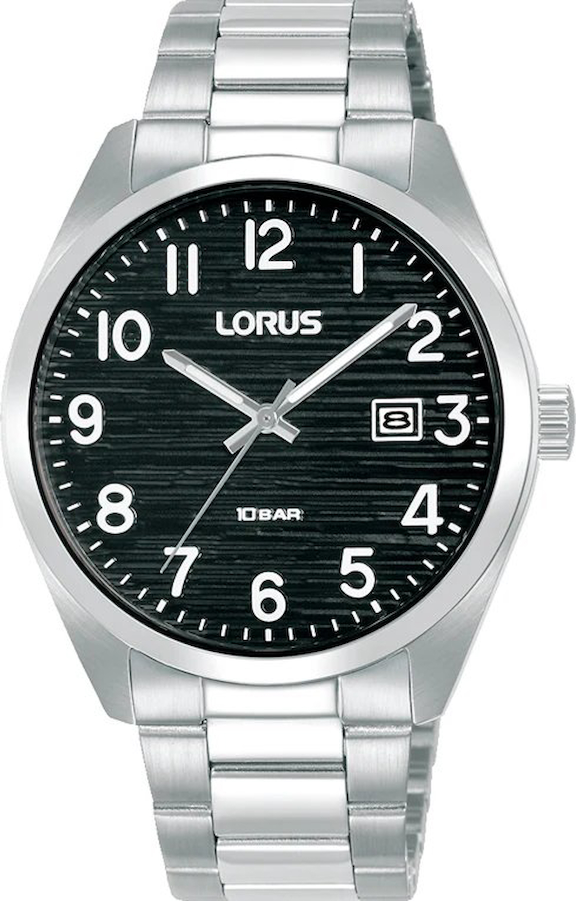 Lorus RH905RX9 Takvimli Çelik Kordon Analog Erkek Kol Saati