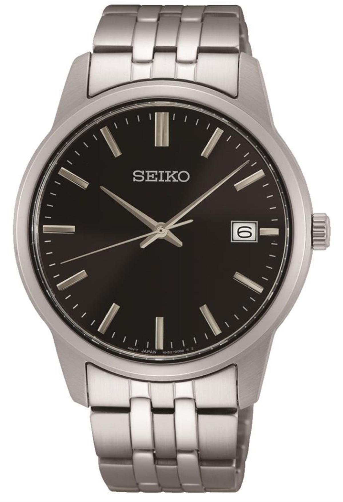 Seiko SUR401P Takvimli 40 mm Çelik Kordon Analog Erkek Kol Saati