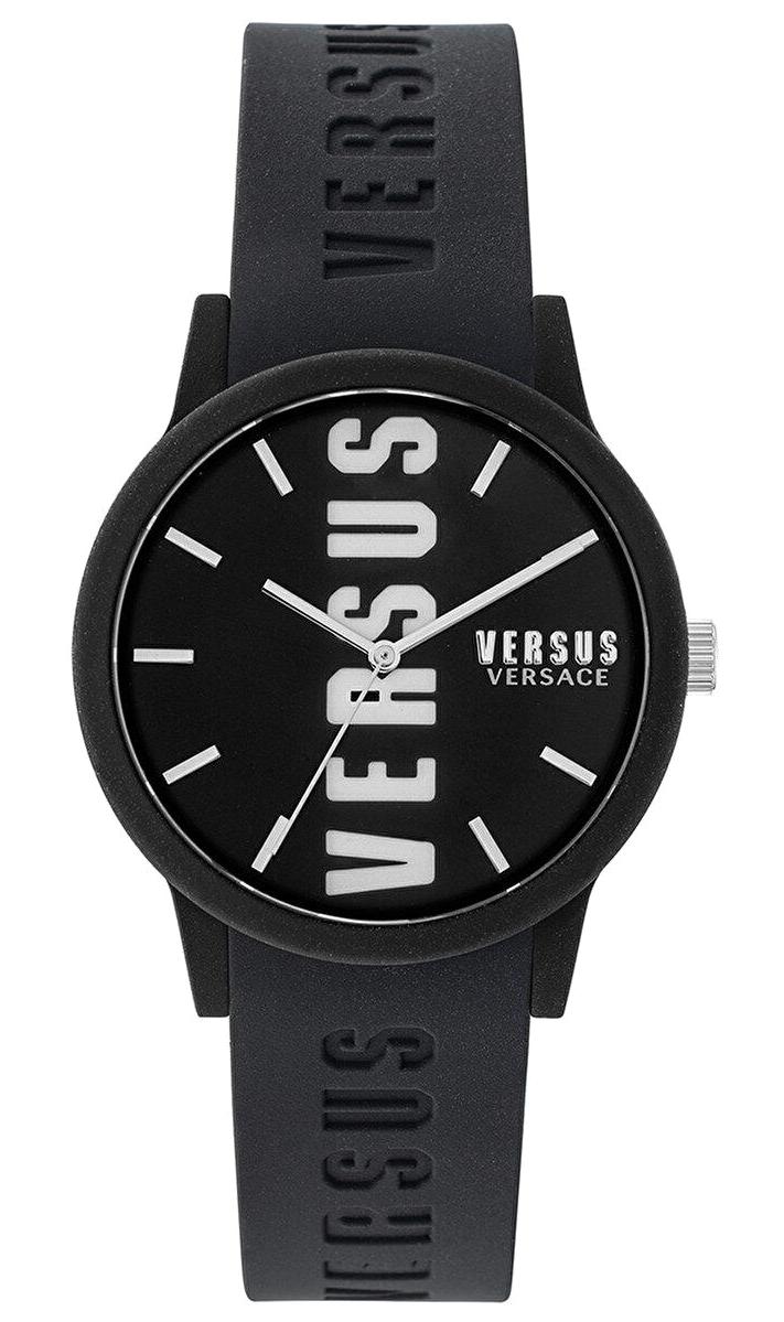 Versace VRSS-VSPKN0121 44 mm Siyah Silikon Kordon Analog Erkek Kol Saati