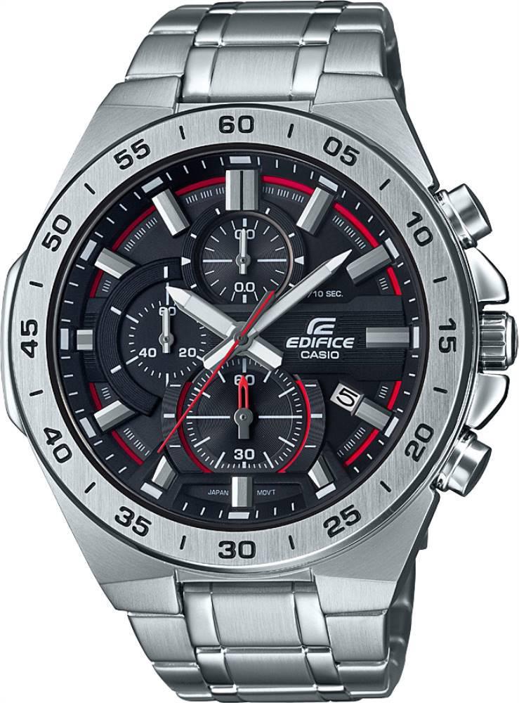 Casio EFR-564D-1AVUDF Takvimli 48.9 mm Çelik Kordon Analog Kol Saati
