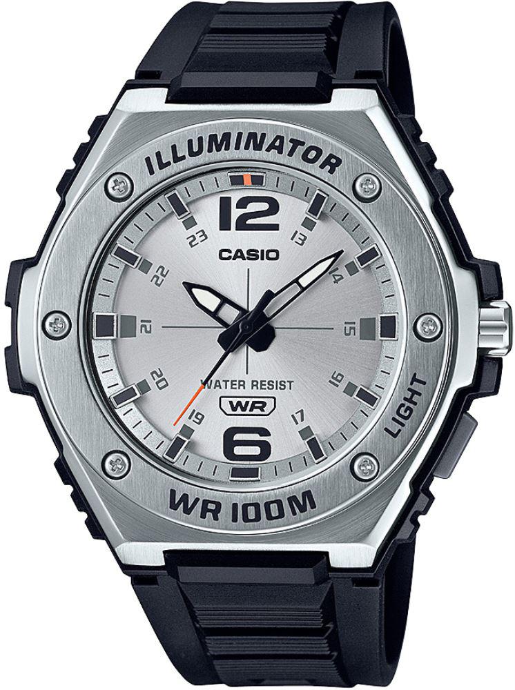 Casio MWA-100H-7AVDF Siyah Çelik Kordon Analog Kol Saati