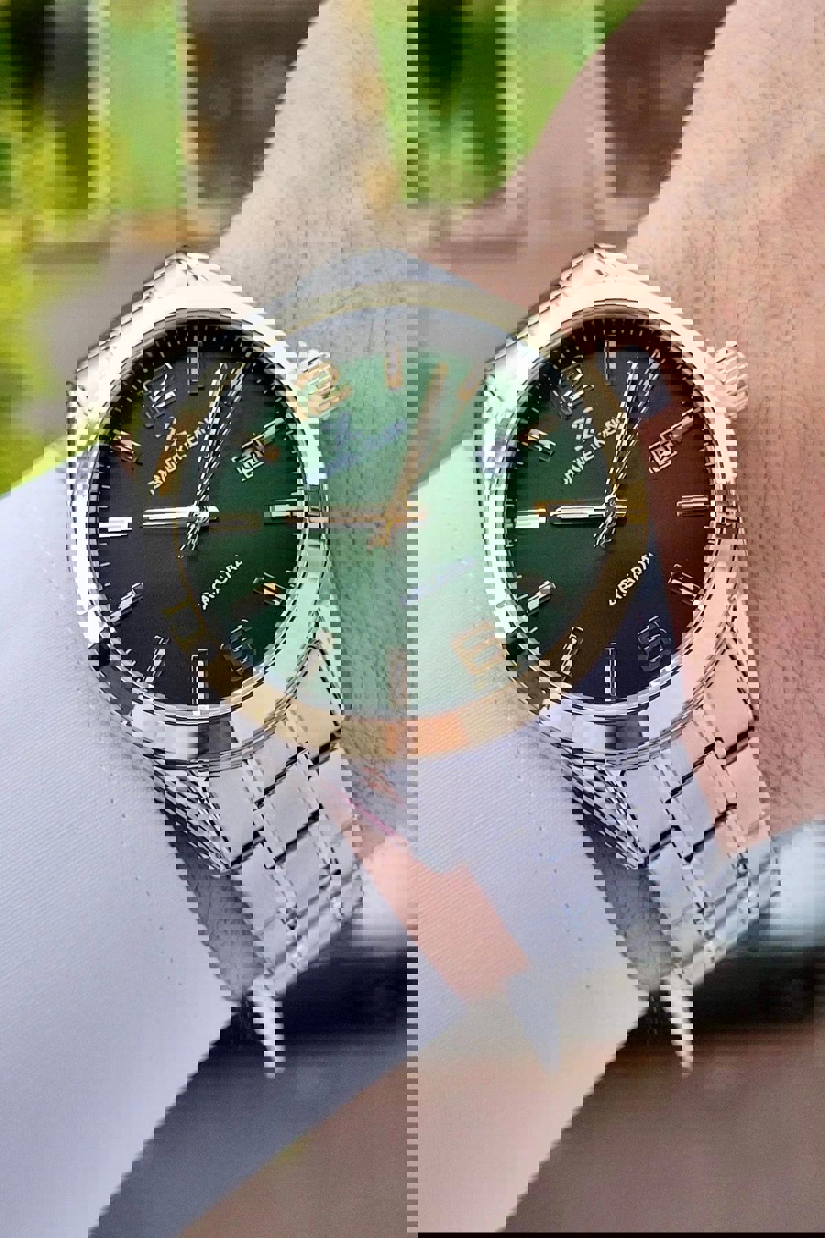 Daniel Klein DKISTE1181 Takvimli 42 mm Çelik Kordon Analog Erkek Kol Saati