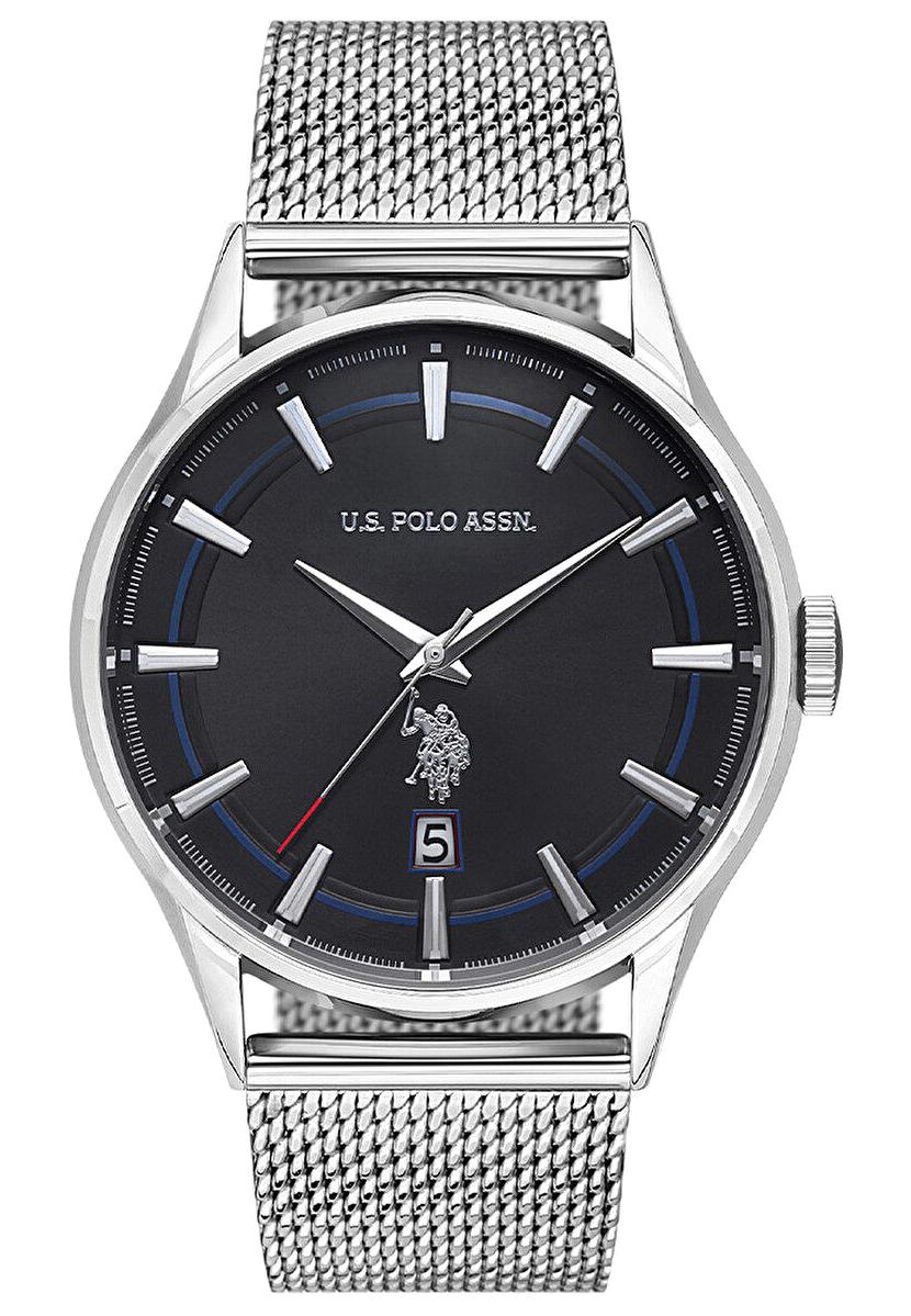 U.S. Polo Assn USPA1013-01 Takvimli 42 mm Çelik Kordon Analog Erkek Kol Saati