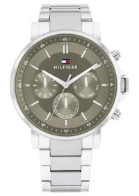 Tommy Hilfiger TH1710587 Takvimli 42 mm Çelik Kordon Analog Erkek Kol Saati