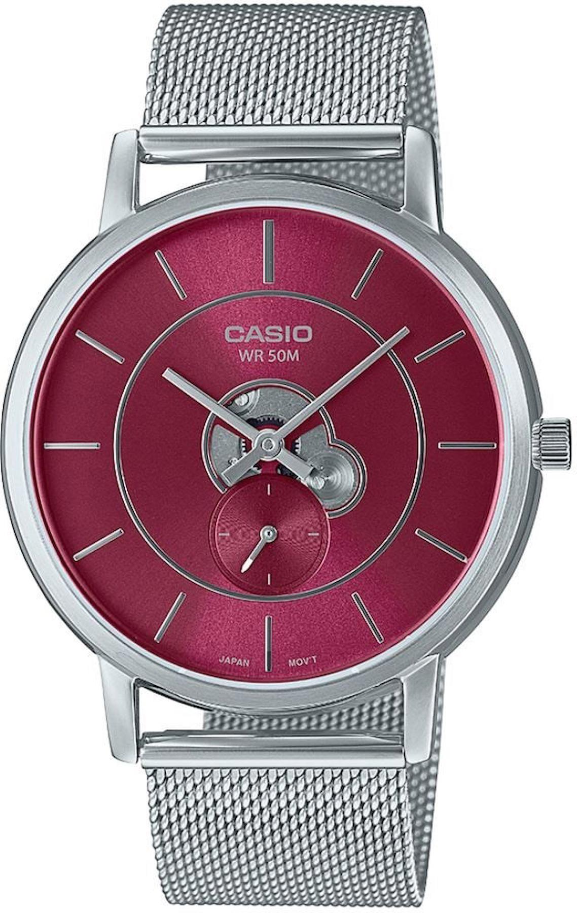 Casio MTP-B130M-4AVDF 41 mm Çelik Kordon Analog Kol Saati