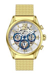 Slazenger SL.09.2115.2.02 Takvimli 45 mm Altın Çelik Kordon Analog Erkek Kol Saati