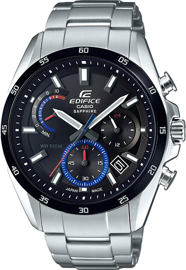 Casio EFB-510JDB-1A Takvimli 44.3 mm Çelik Kordon Analog Kol Saati