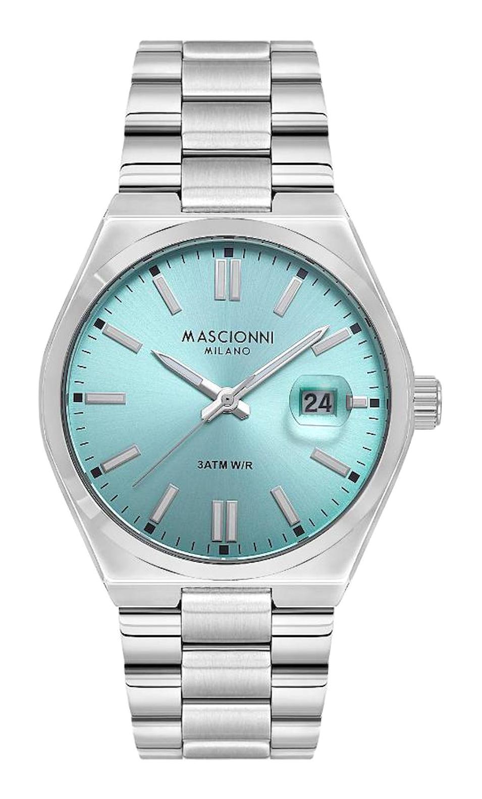 Mascionni M.1.1268.6 Takvimli 42 mm Metal Kordon Analog Erkek Kol Saati