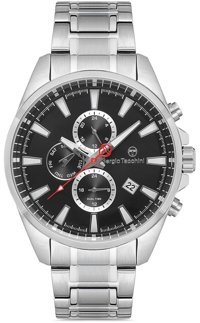 Sergio Tacchini ST.1.10167.2 Takvimli 42 mm Çelik Kordon Analog Kol Saati