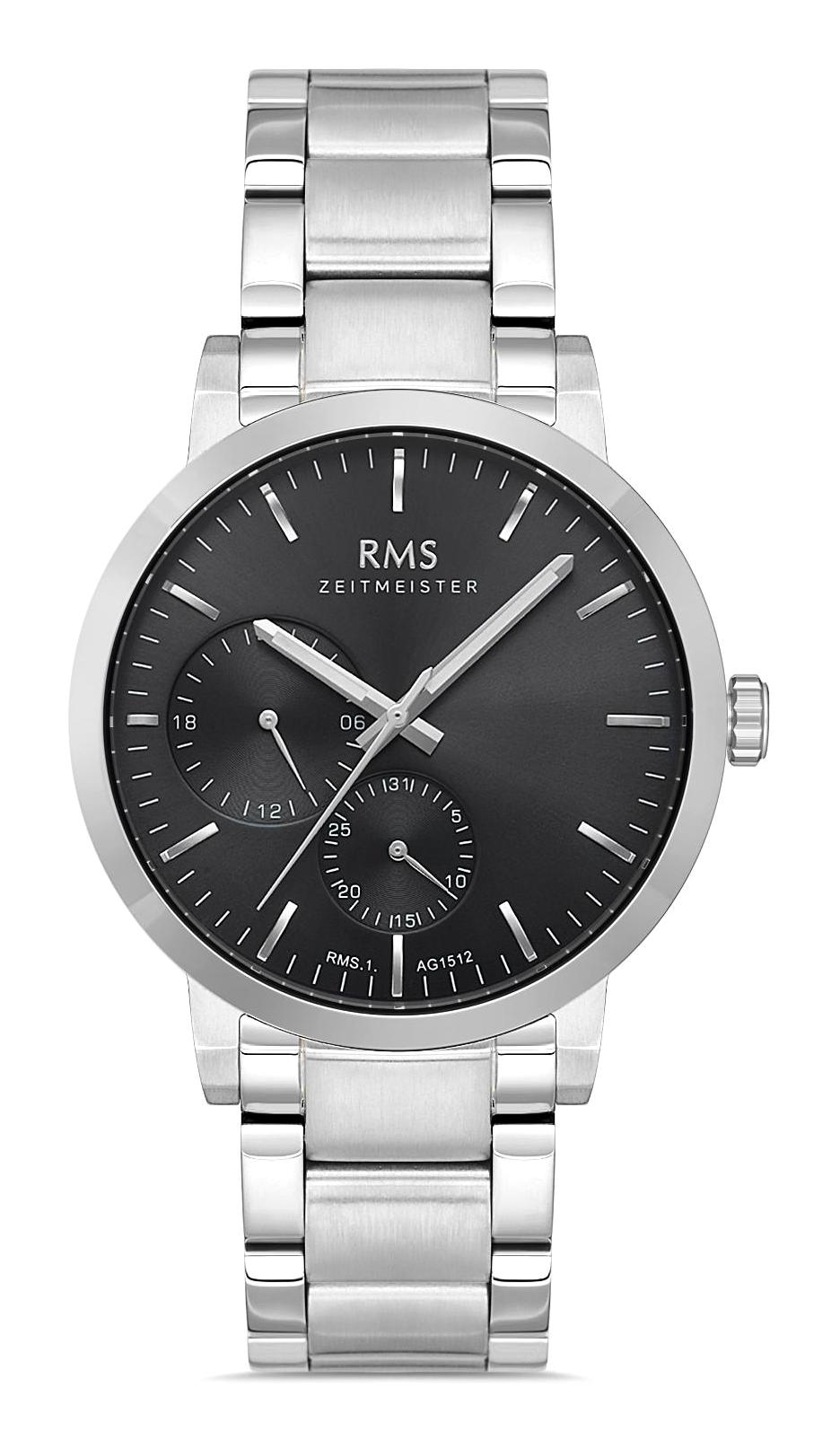 Romanson RMS.1.AG1512.02 Takvimli 42 mm Çelik Kordon Analog Erkek Kol Saati