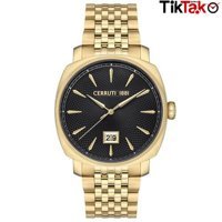 Cerruti 1881 CIWGH2111707 Takvimli Altın Çelik Kordon Analog Erkek Kol Saati