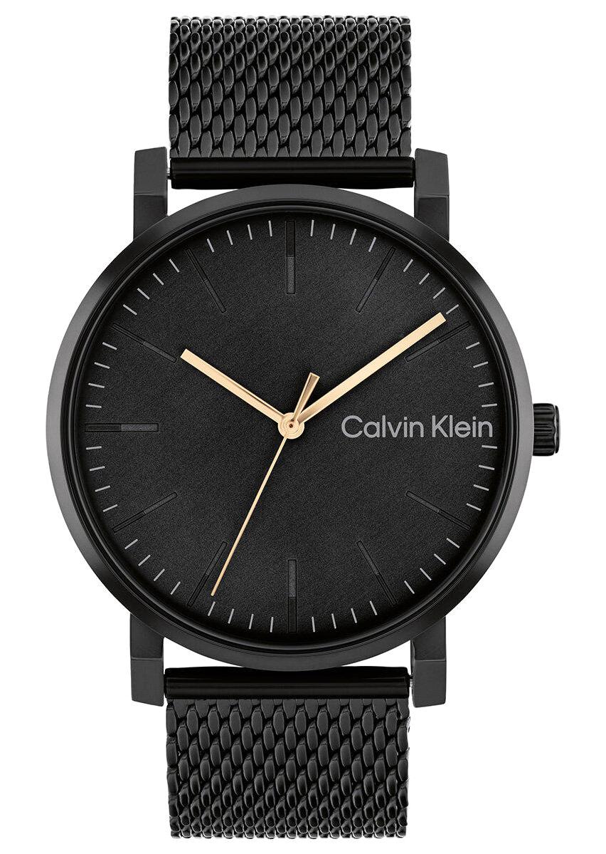 Calvin Klein CK25200259 43 mm Siyah Çelik Kordon Analog Erkek Kol Saati