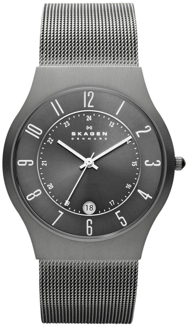 Skagen SKW6385 Takvimli 37 mm Füme Çelik Kordon Analog Erkek Kol Saati