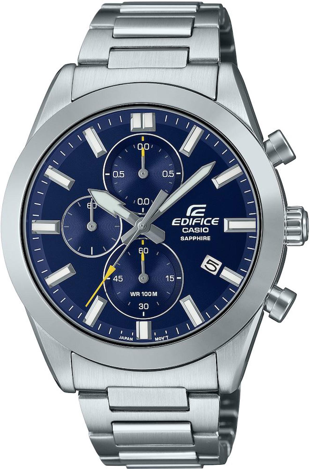 Casio EFB-710D-2AVUDF Takvimli 41 mm Çelik Kordon Analog Erkek Kol Saati
