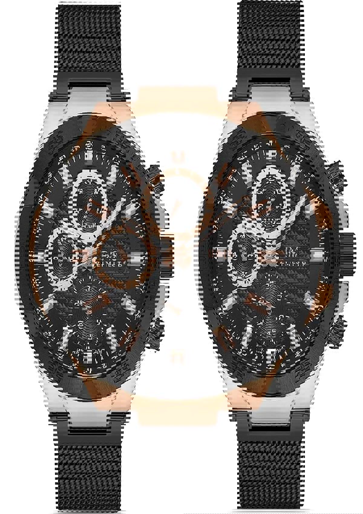 Romanson RMS.1.AG1494.03 Takvimli 42 mm Lacivert Hasır Kordon Analog Erkek Kol Saati