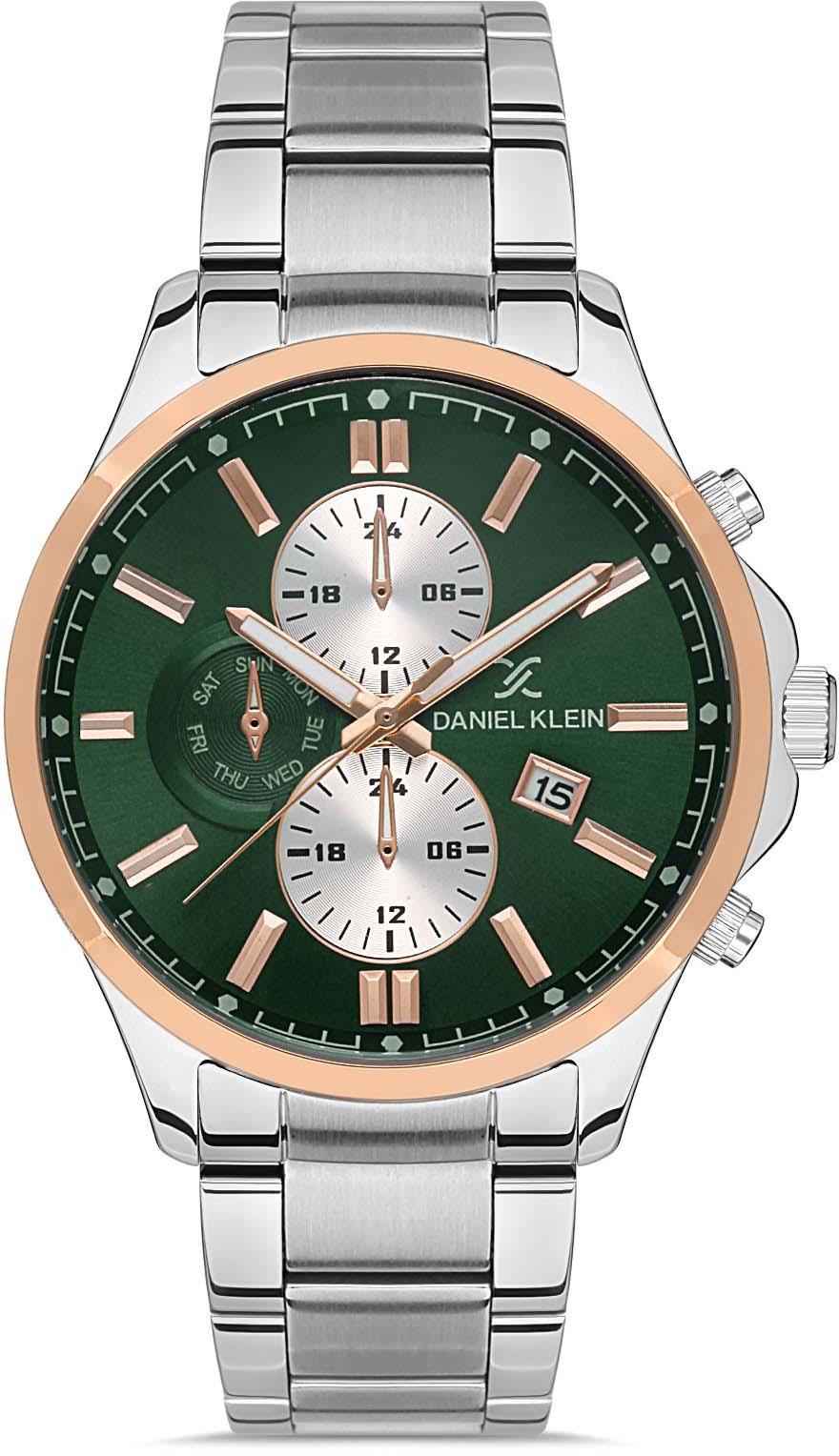 Daniel Klein DK.1.10123.5 Takvimli 42 mm Metal Kordon Analog Erkek Kol Saati