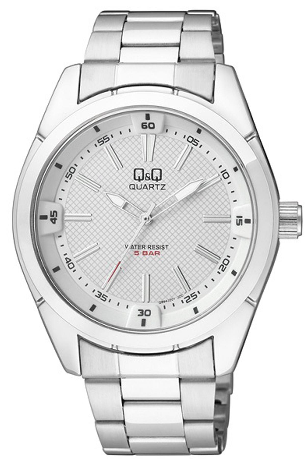 Q&Q 3G347 42 mm Metal Kordon Analog Erkek Kol Saati