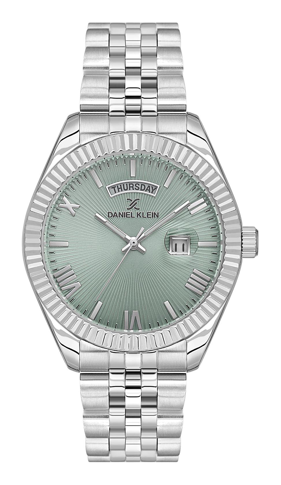 Daniel Klein DKE.1.10623-4 Takvimli 42 mm Çelik Kordon Analog Erkek Kol Saati
