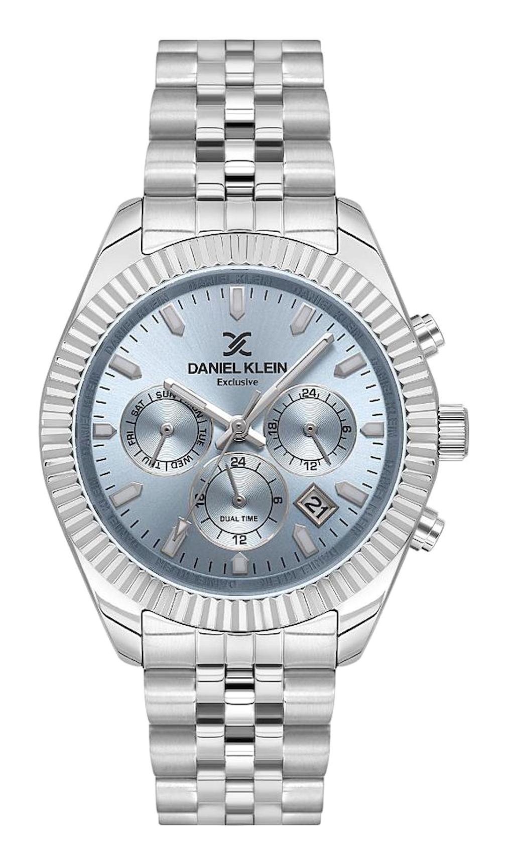 Daniel Klein DKE.1.10667-4 Takvimli 41 mm Metal Kordon Analog Erkek Kol Saati