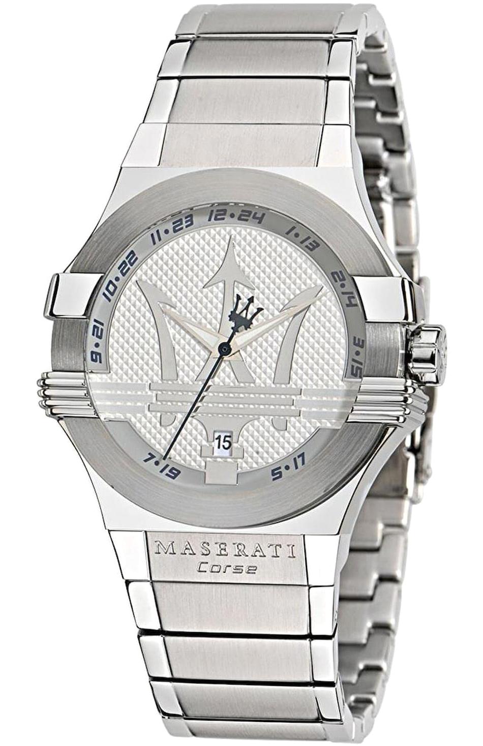 Maserati R8853108002 Takvimli 42 mm Çelik Kordon Analog Erkek Kol Saati