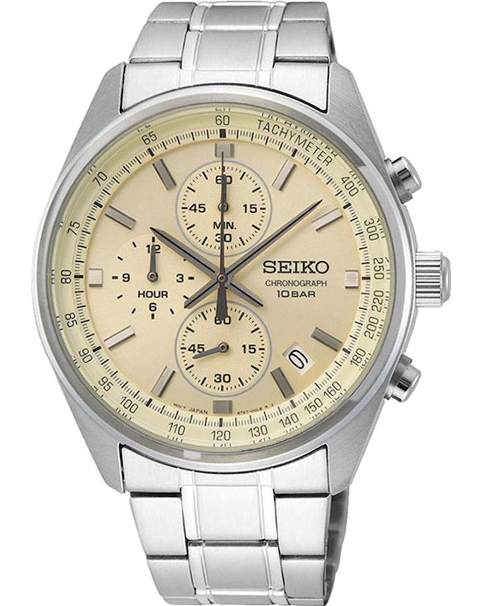 Seiko SSB383P2 Takvimli 42 mm Çelik Kordon Analog Erkek Kol Saati