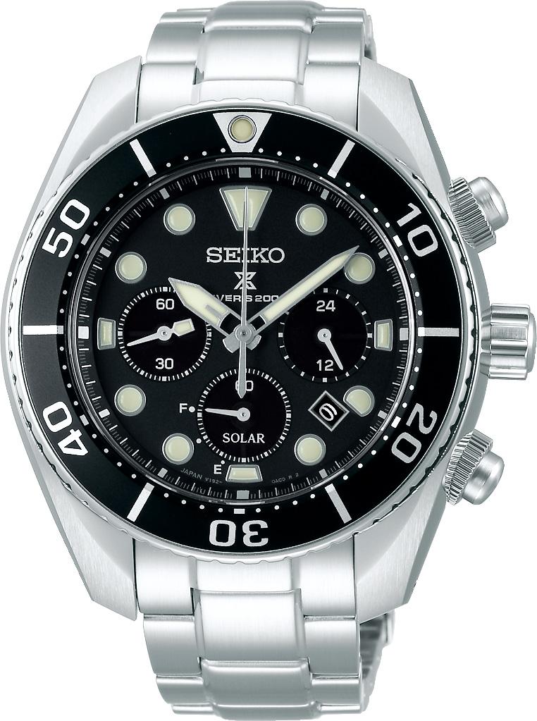 Seiko SSC757J Takvimli 43 mm Çelik Kordon Analog Erkek Kol Saati