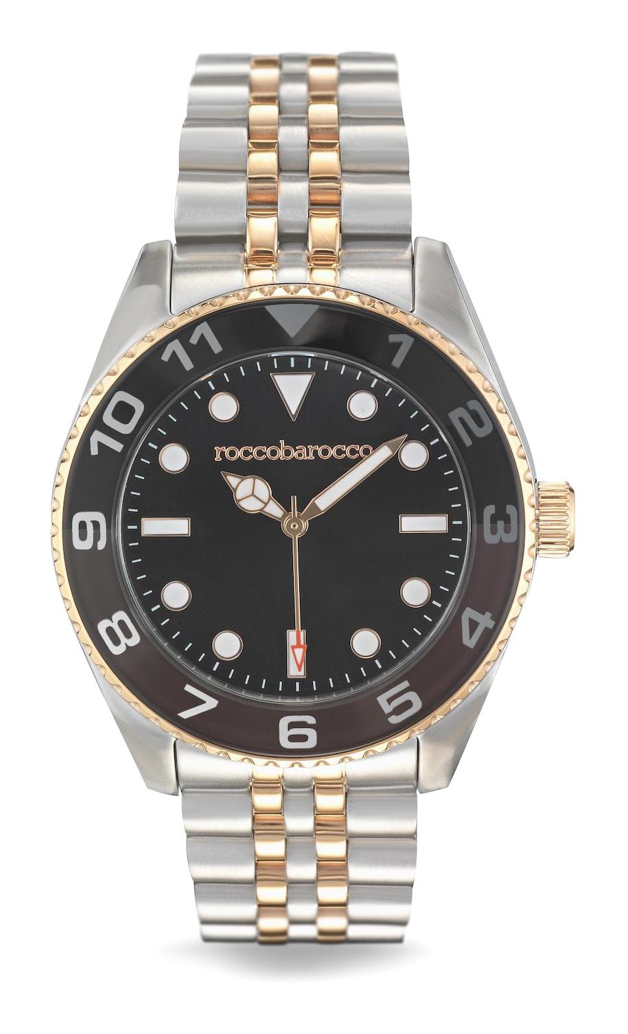 Rocco Barocco RB.4886M-04M 40 mm Çelik Kordon Analog Erkek Kol Saati
