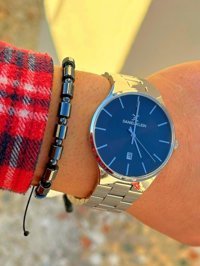 Daniel Klein DK.FT.1.317 Takvimli 40 mm Metal Kordon Analog Erkek Kol Saati