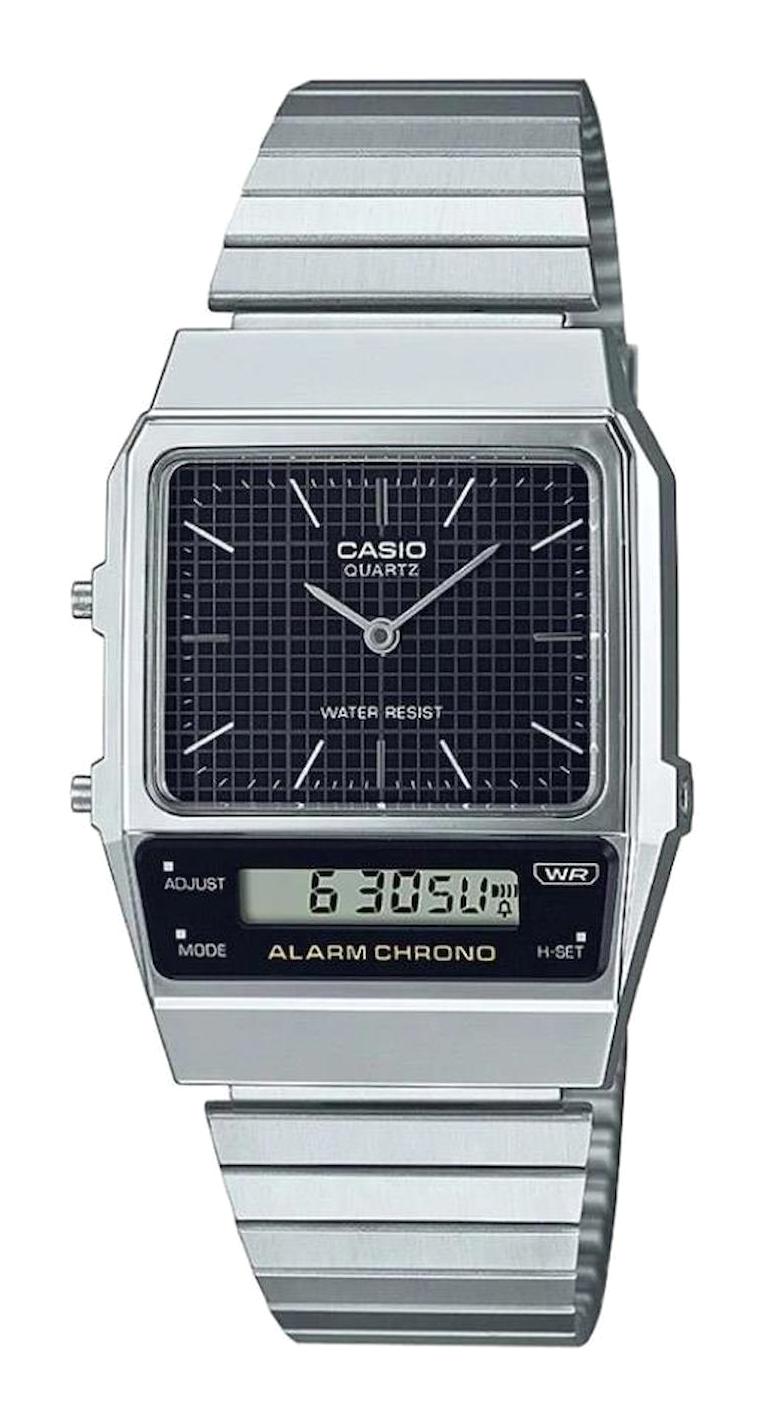 Casio AQ-800E-1ADF Takvimli 32.1 mm Çelik Kordon Analog Erkek Kol Saati