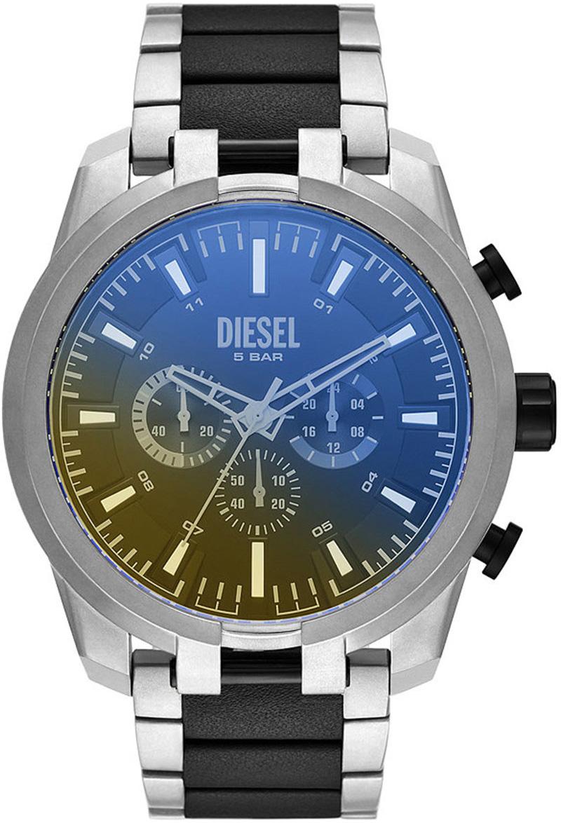 Diesel DZ4587 Takvimli 42 mm Gri-Siyah Çelik Kordon Analog Erkek Kol Saati