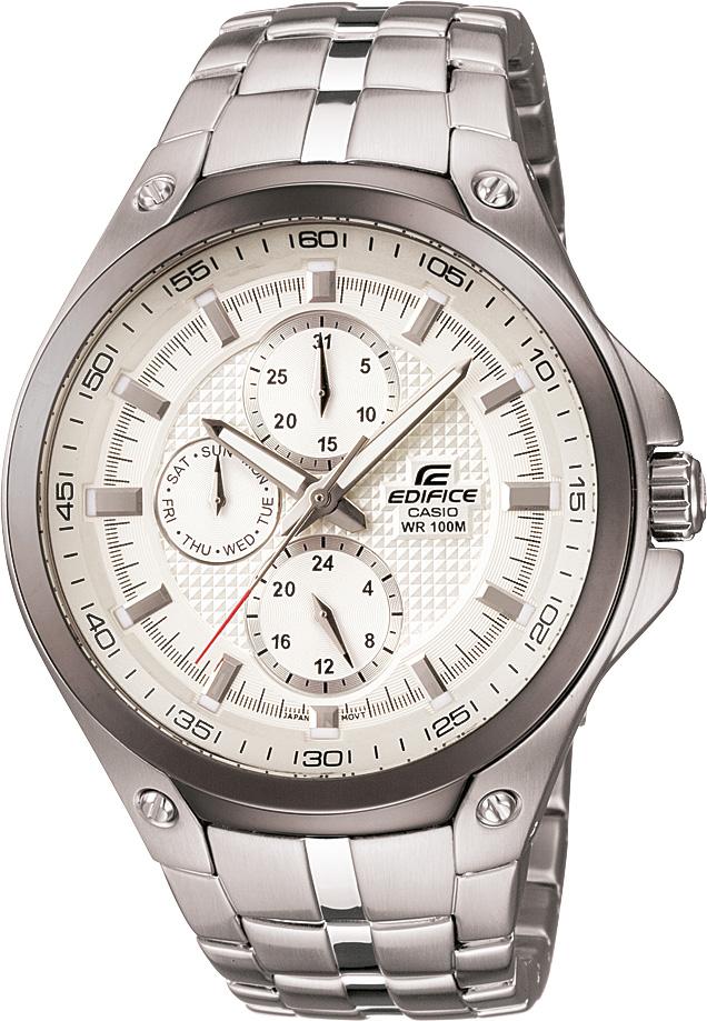 Casio EF-326D-7A Takvimli 45 mm Çelik Kordon Analog Kol Saati