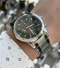 Ferrucci FC.12821TM.05 Takvimli 43 mm Çelik Kordon Analog Erkek Kol Saati