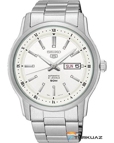 Seiko SNKP09K Takvimli 42 mm Çelik Kordon Analog Erkek Kol Saati
