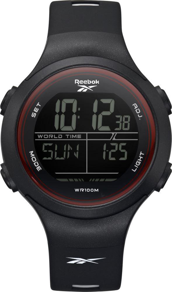 Reebok RV-HID-L9-PBIB-BB Takvimli 40 mm Siyah Plastik Kordon Analog Kol Saati