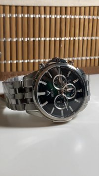 Fiesta FS23019M Takvimli 45 mm Çelik Kordon Analog Erkek Kol Saati