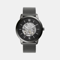Fossil ME3185 44 mm Siyah Hasır Kordon Analog Erkek Kol Saati