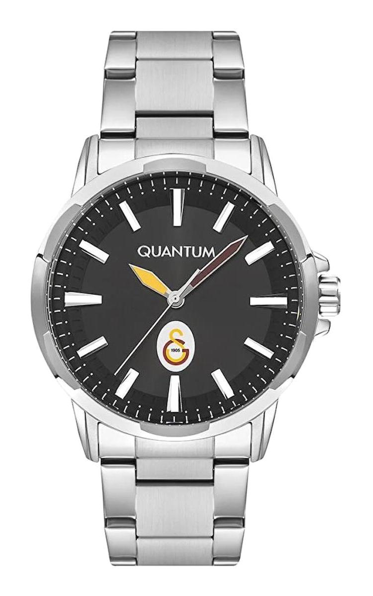 Quantum G1068.680 44 mm Gri Silikon Kordon Galatasaraylı Analog Kol Saati