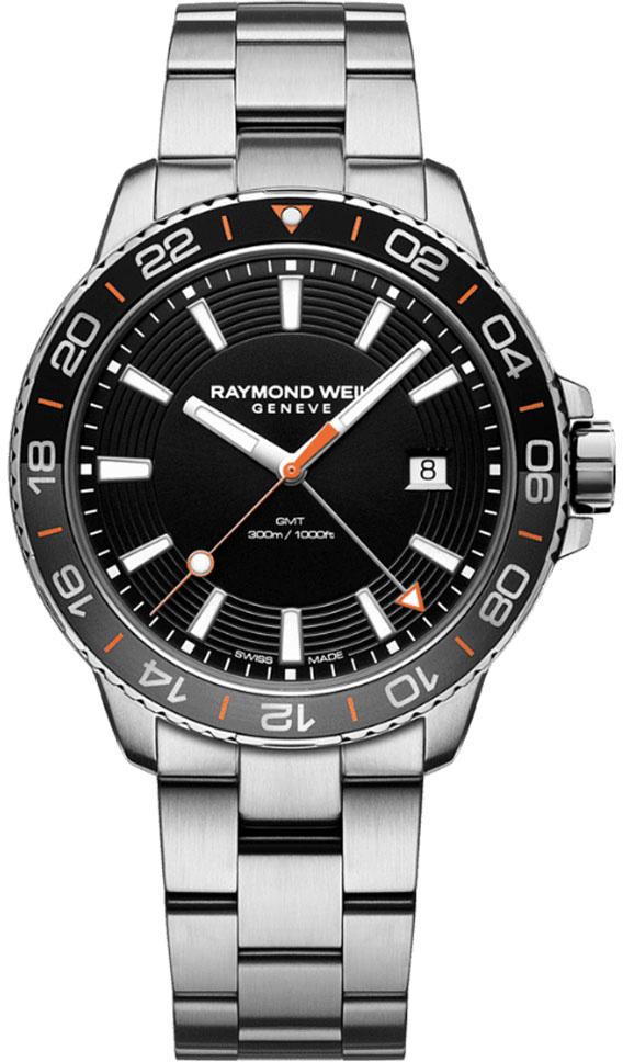 Raymond Weil 8280-ST-220001 Takvimli 42 mm Çelik Kordon Analog Kol Saati