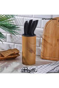 LinkaHome Colte Bamboo Standlı Lüx Bıçak Seti