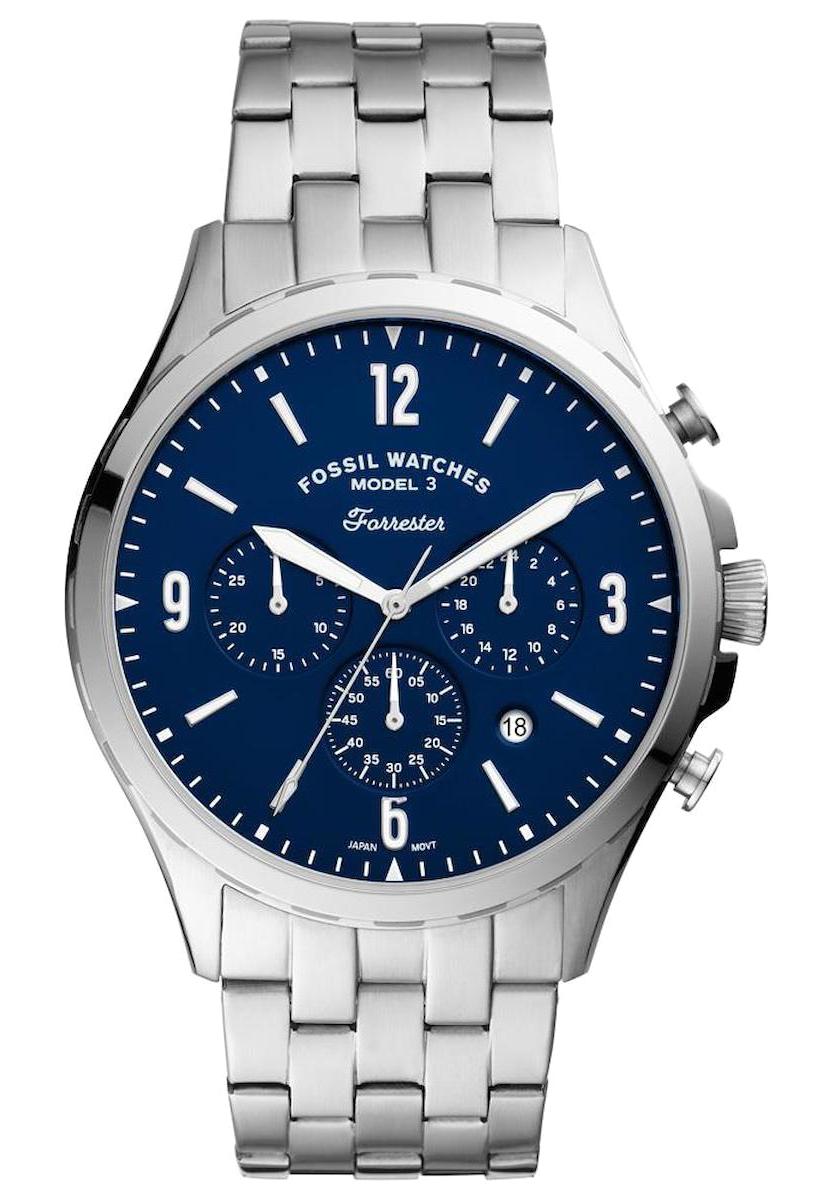 Fossil FS5605 Takvimli 46 mm Çelik Kordon Analog Erkek Kol Saati