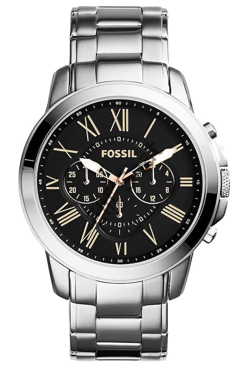 Fossil FS4994 Takvimli 44 mm Çelik Kordon Analog Erkek Kol Saati