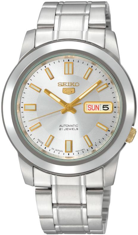 Seiko SNKK09J Takvimli 39 mm Çelik Kordon Analog Kol Saati