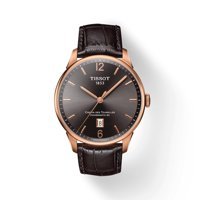 Tissot T0994073644700 Takvimli 44 mm Kahverengi Çelik Kordon Analog Erkek Kol Saati