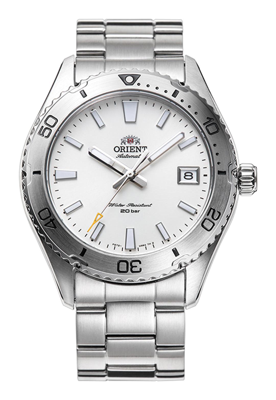 Orient RA-AC0Q03S10B Takvimli 40 mm Çelik Kordon Analog Erkek Kol Saati